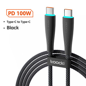 100W USB C Fast Charging Charger Cable