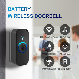 Intelligent 433 MHz Wireless Doorbell - Stereotech