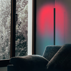 RGBCW Corner Floor Lamp - Stereotech