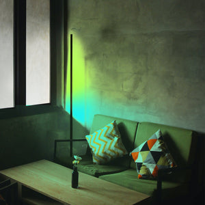 RGBCW Corner Floor Lamp - Stereotech