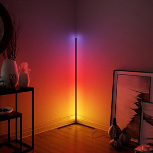 RGBCW Corner Floor Lamp - Stereotech