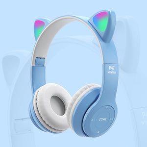 P47m Cat Ears Wireless Headphones - Stereotech