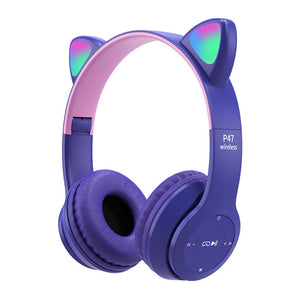 P47m Cat Ears Wireless Headphones - Stereotech