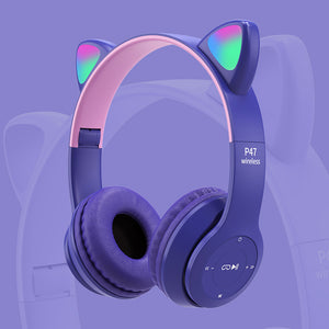 P47m Cat Ears Wireless Headphones - Stereotech