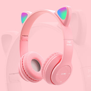 P47m Cat Ears Wireless Headphones - Stereotech