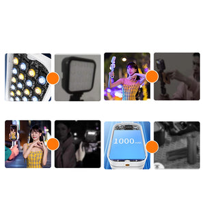 RGB LED Selfie Light for Cameras