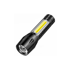 US Aluminum Mini COB Rechargeable Flashlight - Stereotech