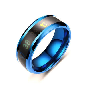 2024 Stainless Steel Smart Ring For Men Temperature Couple Ring Creative Jewelry wholesale Price