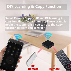 Remote Control  Smart RF IR. - Stereotech