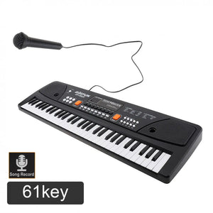 37 / 49 / 54/ /61 Keys Electronic Keyboard Piano Digital Music Key Board with Microphone Children Gift Musical Enlightenment