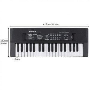 37 Keys Electronic Keyboard Piano Digital Music Key Board with Microphone Children Gift Wonderful Musical Enlightenment