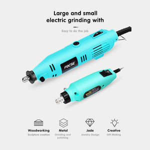 2PCS DIY Drill Engraving Electric Drill Dremel New Engraver Grinder Electric Tool Grinding Machine Drill 6 Variable Speed Polish