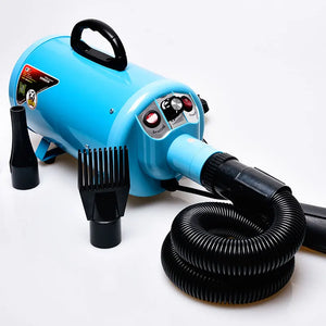 Portble 2000w Cat Dog Pet Dryer Blower 220v for Dogs Four Colors Dog Hair Dryer with 3 Nozzles