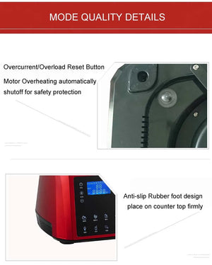 Automatic Digital Touchscreen Professional Blender