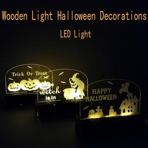 Halloween Ghost LED Night Lights for Kids Bedroom