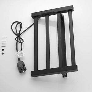 Bathroom Accessories Electric Towel Dryer Rack 115℉-155℉，45℃-70℃ 1-24H Adjustable Towel Warmer and Towel Holder For Bathroom - Stereotech