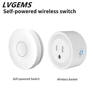 Wireless Switches Socket US Plug Adapter Waterproof Switch Remote Control Power Outlet Kitchen Waste Disposer Switch Set