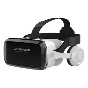 Wireless Virtual Reality Glasses IMAX Huge Screen 3D Glasses Google Cardboard Box VR Headset for 4.7-7.2" Phone,Support Gamepad