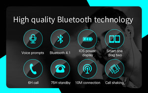 FineBlue F930 Wireless Bluetooth Headset - Stereotech