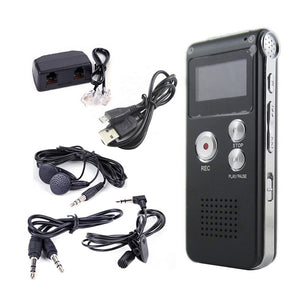 Mini Audio Recorder Dictaphone - Stereotech