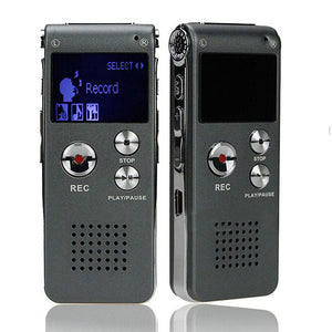 Mini Audio Recorder Dictaphone - Stereotech