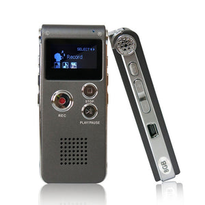 Mini Audio Recorder Dictaphone - Stereotech