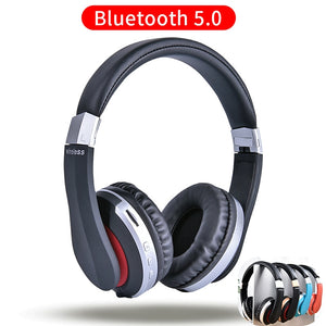 Wireless Foldable Stereo Gaming  Headphones