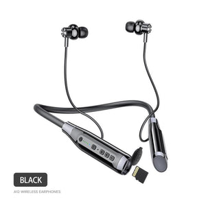 A12 Hanging Neck Bluetooth  Headset - Stereotech