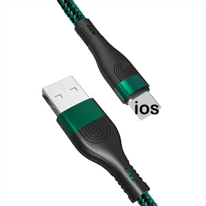 Nylon Braided Fast Charging Data Cable - Stereotech