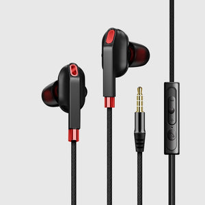 In-ear Subwoofer Quad Core Headphones - Stereotech