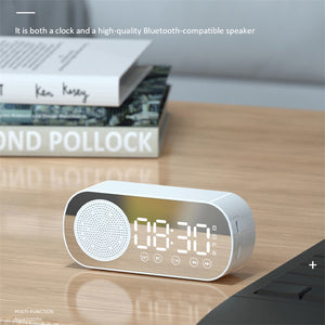 Led Wireless Mirror Alarm Clock - Stereotech