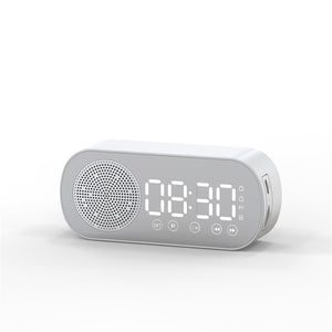 Led Wireless Mirror Alarm Clock - Stereotech