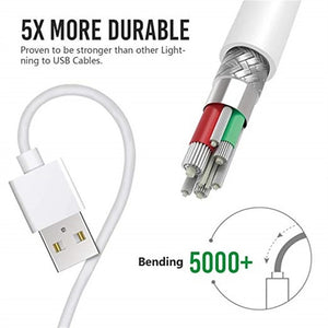 5A Usb Fast Charging Cable For IPhone - Stereotech