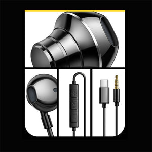 V5 In-ear Type C Headset - Stereotech