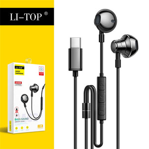 V5 In-ear Type C Headset - Stereotech