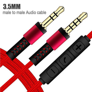 Audio Cable 3.5mm To Jack 3.5mm Speaker Line - Stereotech