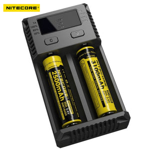 Nitecore Battery Two Bays Charger With LCD Display - Stereotech