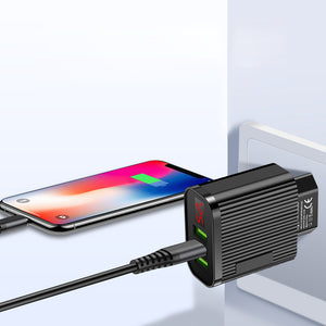 Quick  Charging Blocks With 3 USB Ports - Stereotech