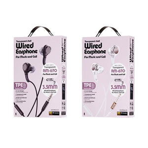 RM-670 Wired Earbuds - Stereotech