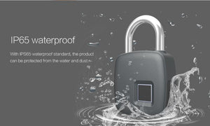 Smart Fingerprint Padlock - Stereotech