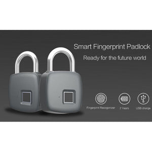 Smart Fingerprint Padlock - Stereotech