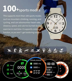 Xiaomi Watch 6 2024 New GPS Track Smart Watch Men Amoled Always Display Body Temperature Clock BT Talk Smart Watch