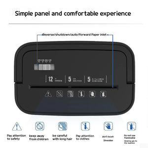 Deli Shredder Office Household Operation Is Simple Electric High-power Shredder Mini-particle Commercial Financial Shredder.