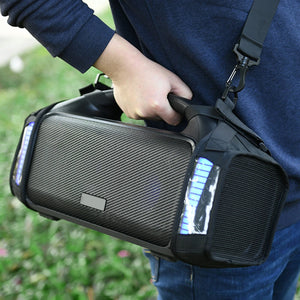 Fall-proof Carrying Strap Case for Tribit StormBox Blast Nylon Travel Protective Case Bag Big Speaker Box Travel Storage Bag