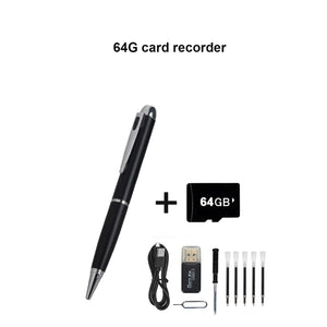 V9 Digital voice recorder professional audio recording 16GB 32GB 64GB 128GB voice recorder business meeting recording video pen