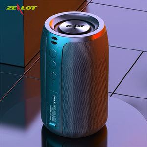 ZEALOT S32 Portable Bluetooth Speaker Wireless Subwoofer 3D Bass Stereo Support Microphone Micro SD Card AUX Play