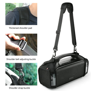 Fall-proof Carrying Strap Case for Tribit StormBox Blast Nylon Travel Protective Case Bag Big Speaker Box Travel Storage Bag