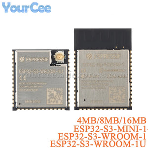 ESP32 ESP32-S3-WROOM-1 ESP32-S3-WROOM-1U ESP32-S3-MINI ESP32-S3-MINI-1U Dual Core 4MB 8MB 16MB MCU WiFi Wireless Module