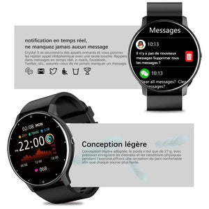 Xiaomi New Smart Watch Men Full Touch Screen Sport Fitness Watch IP67 Waterproof Bluetooth For Android ios smartwatch Men+box