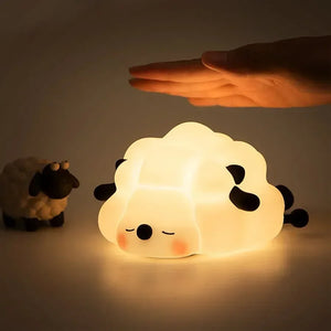 Cute LED Night  Touch Sensor Cartoon Kid's Nightlights Silicone Child Holiday Christmas Gift Bedside Lamp Bedroom Decor